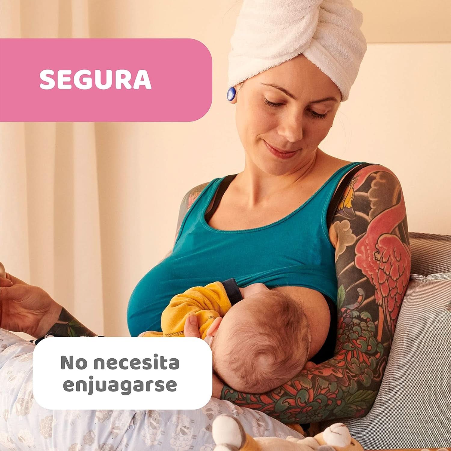 Chicco Brustwarzencreme, Bereitet Die Brustwarze Auf Das Stillen Vor, Nährend, Parfümfrei Und Sicher Für Kinder, Hinterlässt Keine Flecken Auf Dem Gewebe Příslušenství Jídlo a kojení Bebe Naty Shop