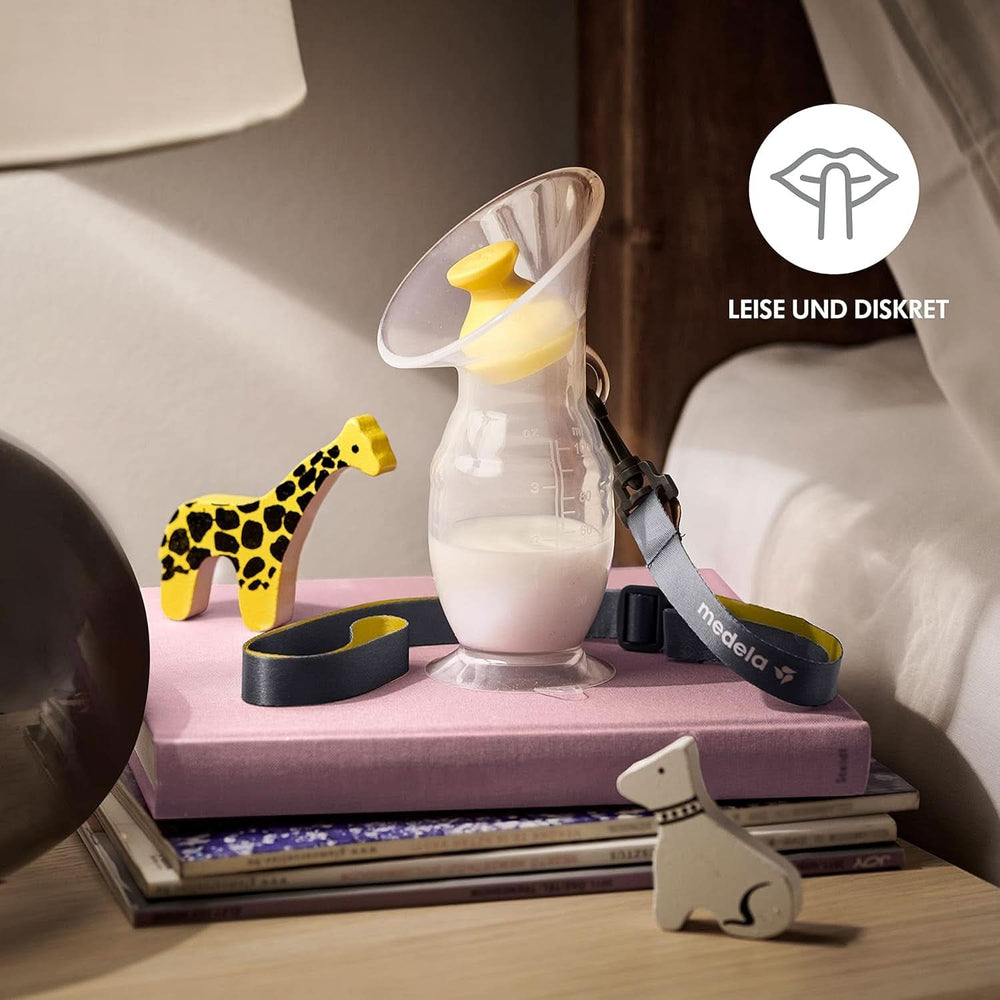 Medela Sběrač mateřského mléka ze silikonu Potraviny a doplňky pro kojení Bebe Naty Shop