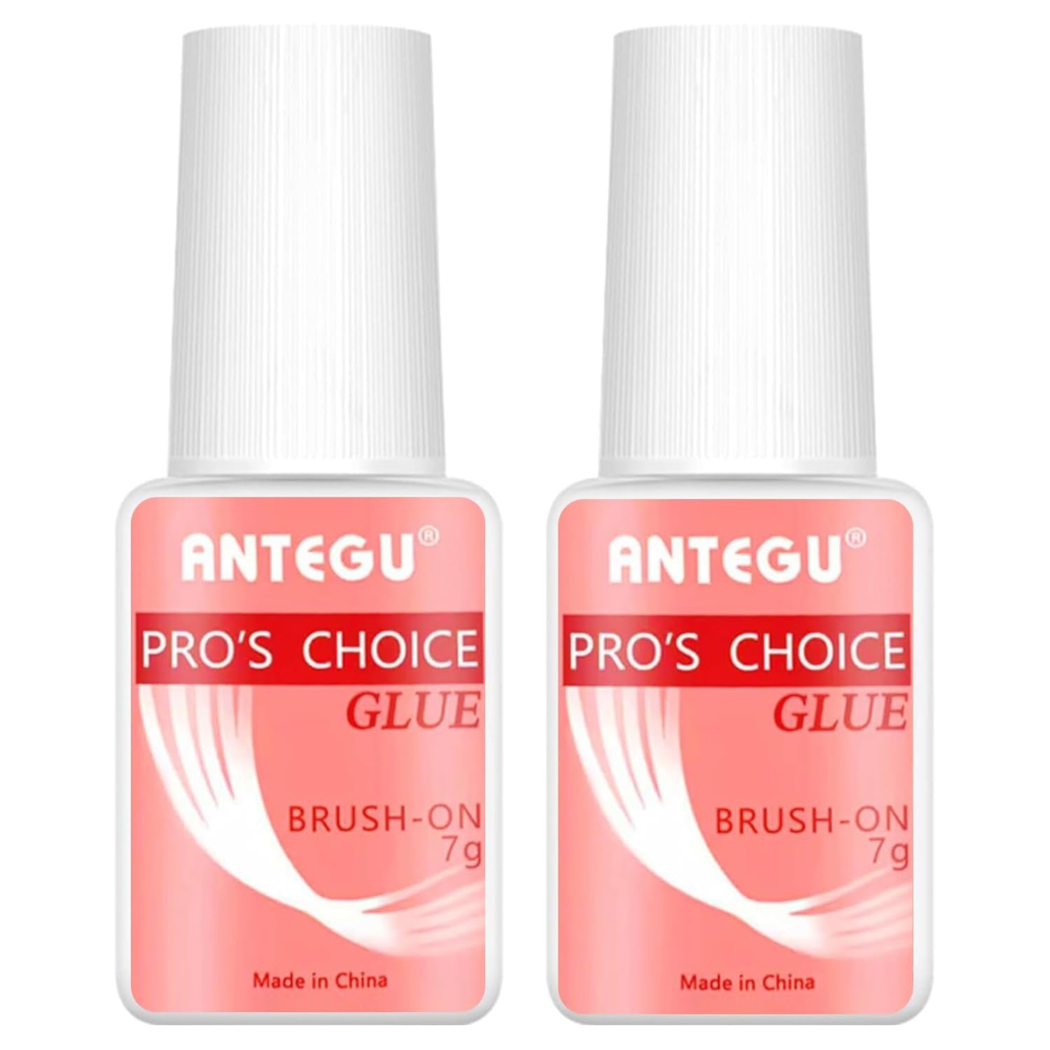 Lipici extra puternic pentru unghii – Include pensulă, 4 x 7g lipici pentru extensii de unghii, lipici acrilic pentru vârfuri și lipici artificial pentru unghii