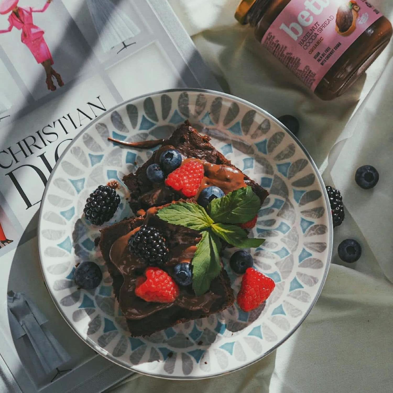 Bettr Organic Brownie Mix - Organické, veganské a bezlepkové brownies s bohatou kakaovou příchutí, 6 x 400 gramů Kitchen Naty Shop