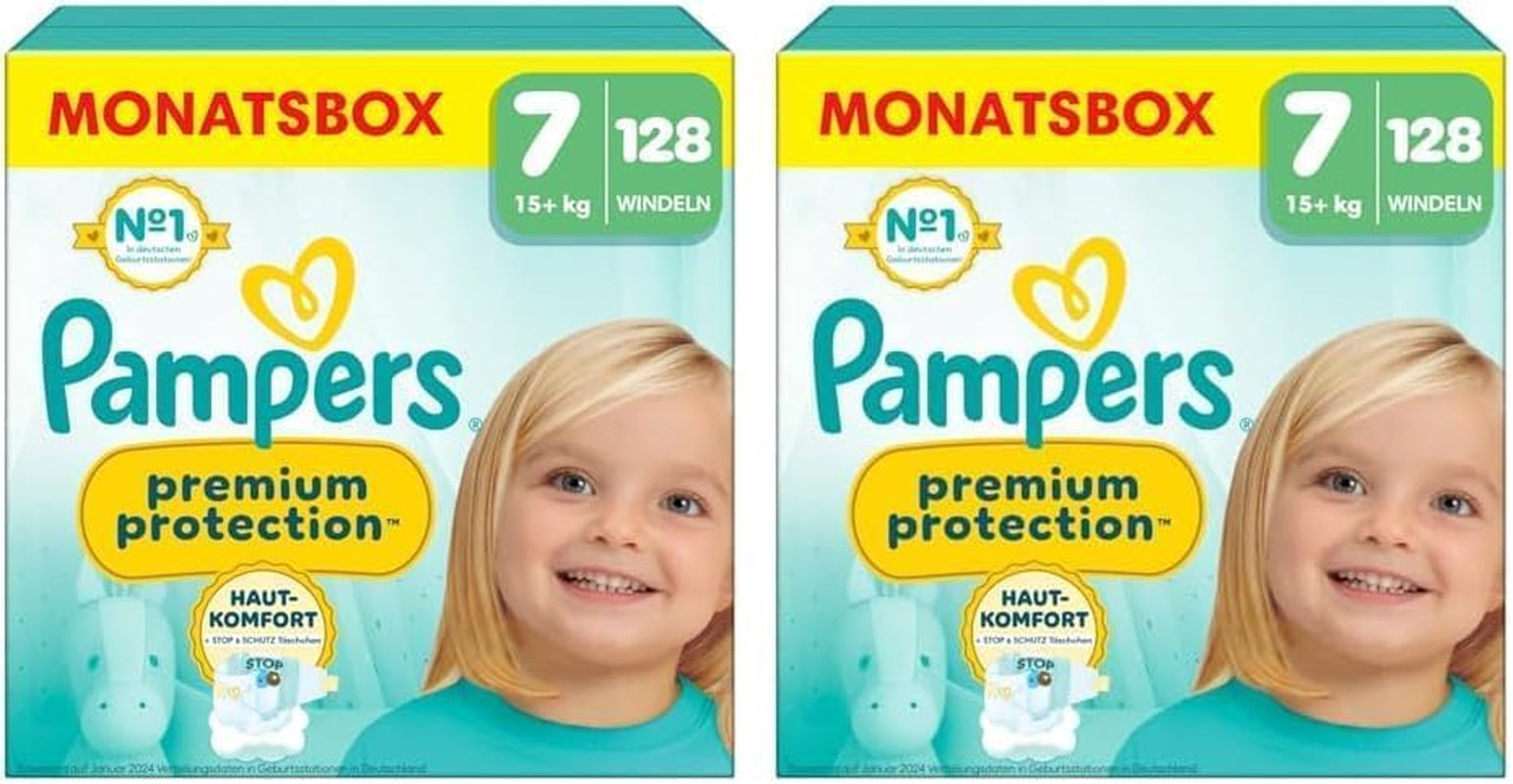 Pampers Premium Protection, velikost 6, 144 plen, 13kg-18kg, naše #1 ochrana kůže a protečení