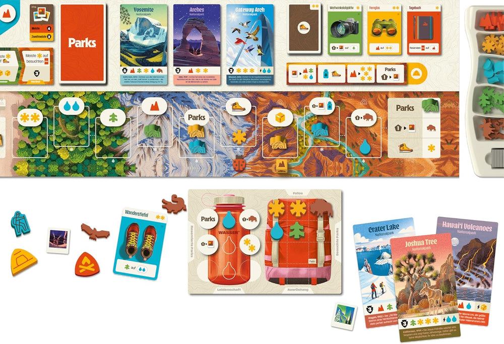 Parks (2. vydání), 26,7 cm x 26,7 cm x 0,1 cm