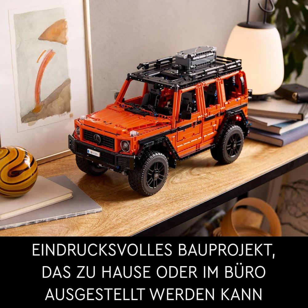 LEGO Technic Mercedes-Benz G 500 Professional Line, Stavebnice modelu auta třídy G, Dárek pro dospělé, Sada luxusních terénních vozidel, Sběratelský Mercedes, Autíčko 42177 Stavebnice Besuche den LEGO-Store