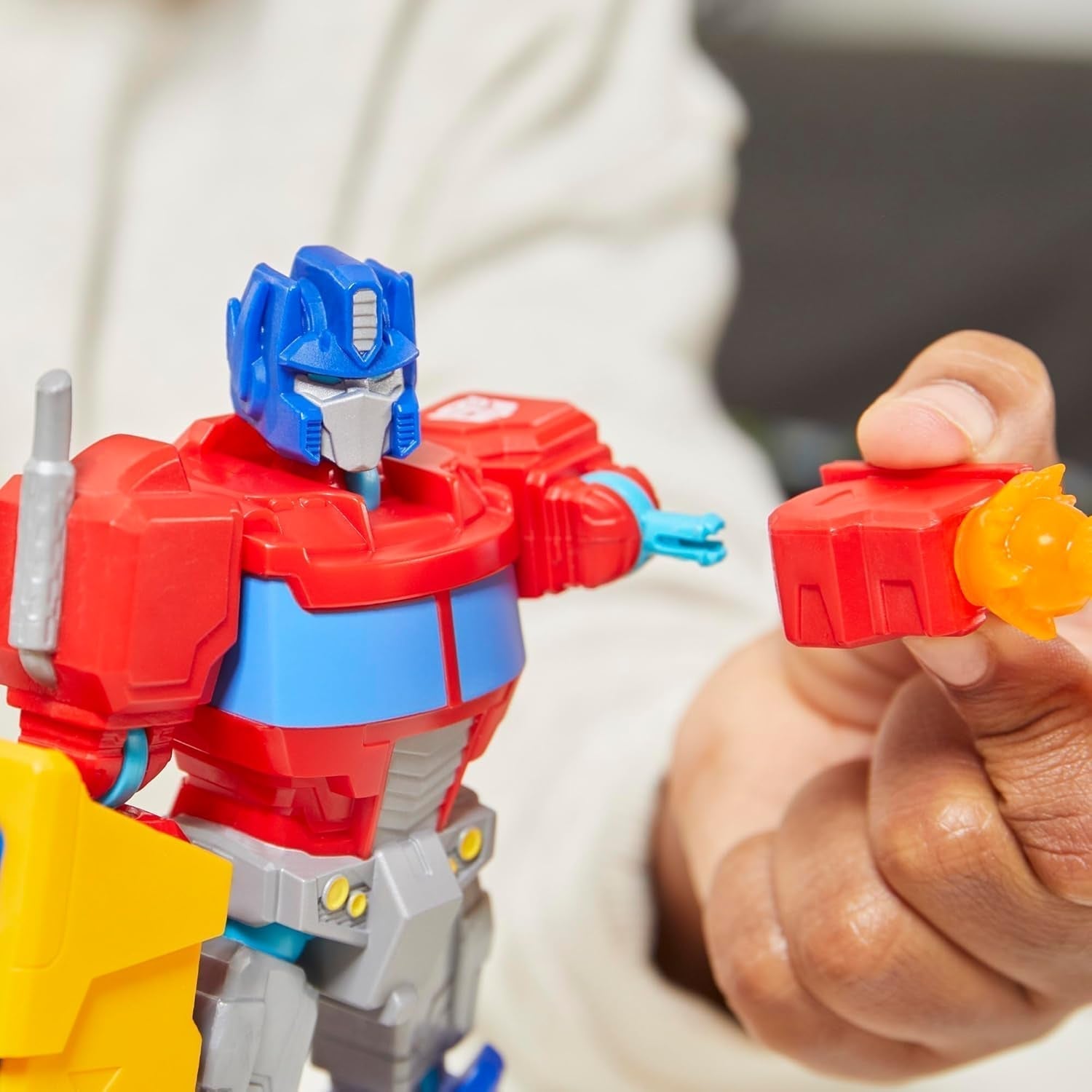 Transformers Mixmashers Optimus Prime Přizpůsobitelné Deluxe akční figurky a příslušenství Akční figurky Naty Shop