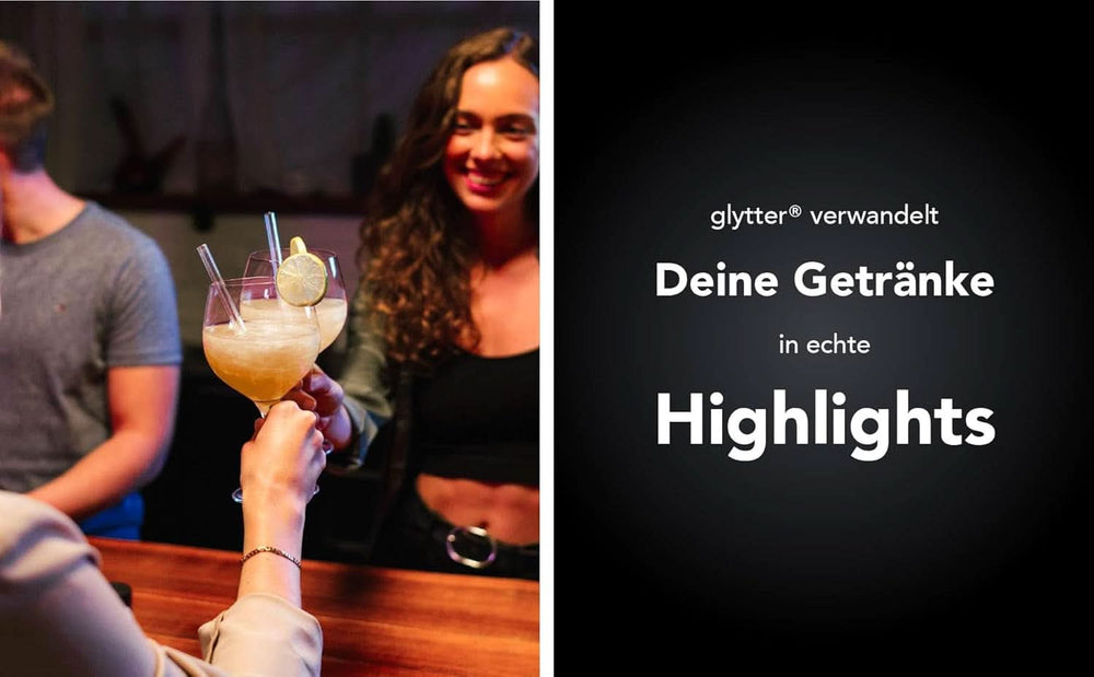 Glytter Glitter Powder For Drinks (Silver) - Glitter comestibil pentru băuturi, 10 grame Glitter Naty Shop