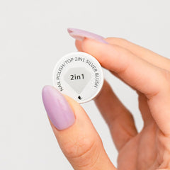 Lak na nehty Semilac Top Classic SILVER BLUSH 7 ml