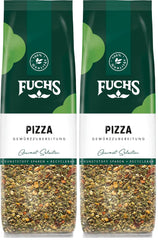 Fuchs Gewürze - Pizza Gewürzzubereitung v recyklovatelném Nachfüllbeutel, Gewürzmischung mit Italianen Kräutern, ideální pro Bruschetta - 30 g