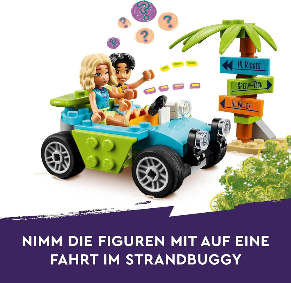LEGO Friends Smoothie stojí na pláži Hrací sada Nápad na dárek pro dívky a chlapce od 6 let s figurkami Želva a doplňky Hračka pro sociální rozvoj 42625 Stavebnice Besuche den LEGO-Store