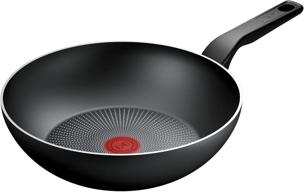 Pánev Tefal Recycled on, 100% recyklovaný hliník, nepřilnavý povrch, indukční hrnce a pánve Naty Shop pánev Wok 28 cm