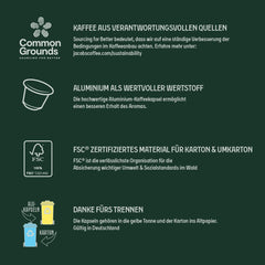 Jacobs Kaffeekapseln Espresso Ristretto, Intensität 12/12, 10 x 20 Getränke, Nespresso* kompatible Kaffee Kapseln, 200 Kapseln