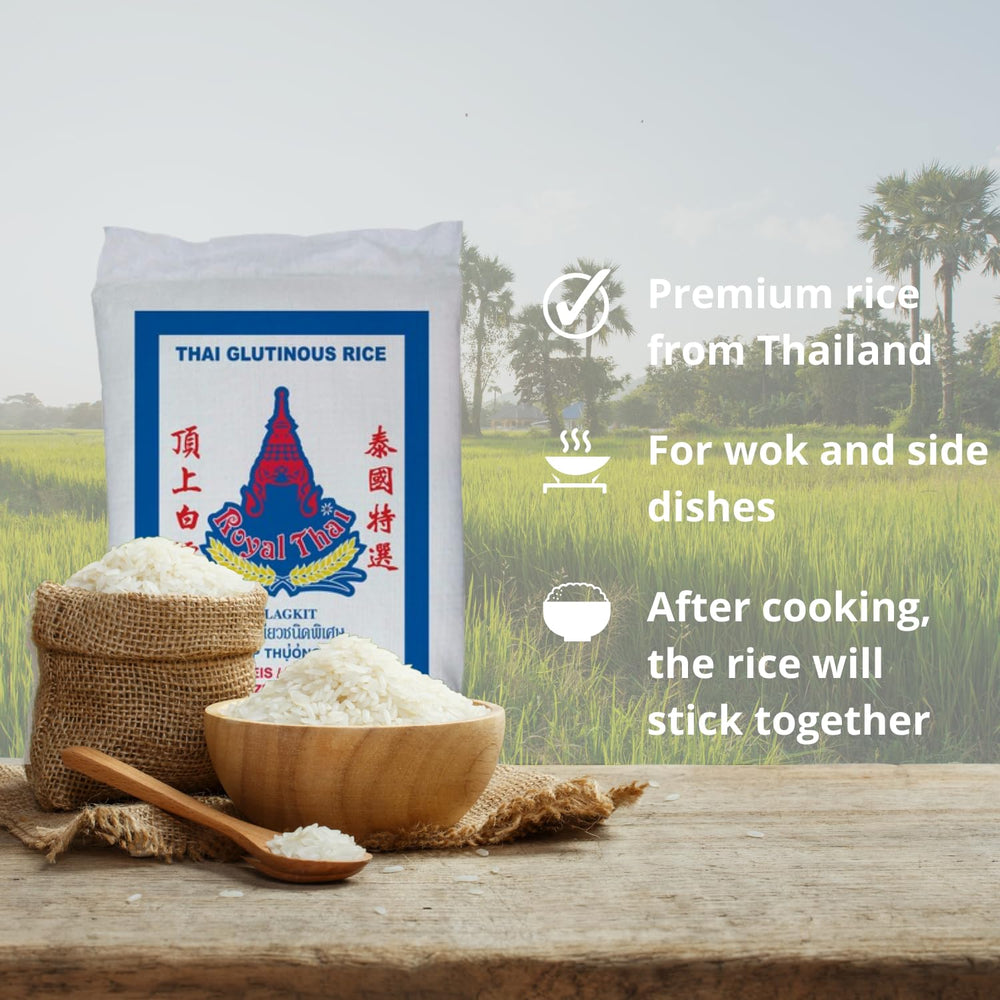 ROYAL THAI RICE - Lepkavá rýže - 1 x 20 KG