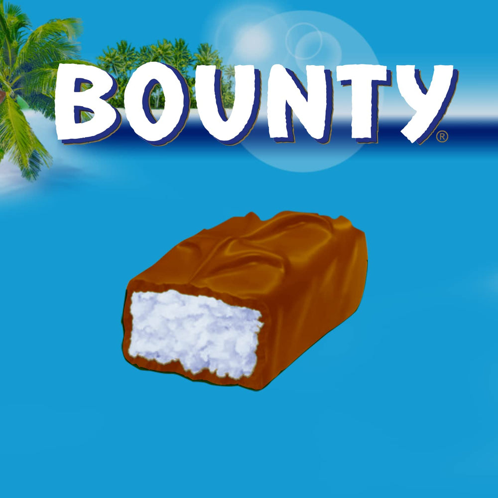 Čokoládové tyčinky Bounty | Kokos a čokoláda | Různé velikosti balení