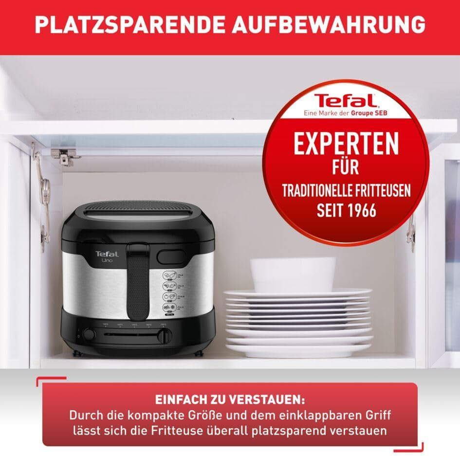 Fritéza Tefal Uno M FF215D, 1470 Wattů, kapacita: 1 kg Naty Shop Appliances