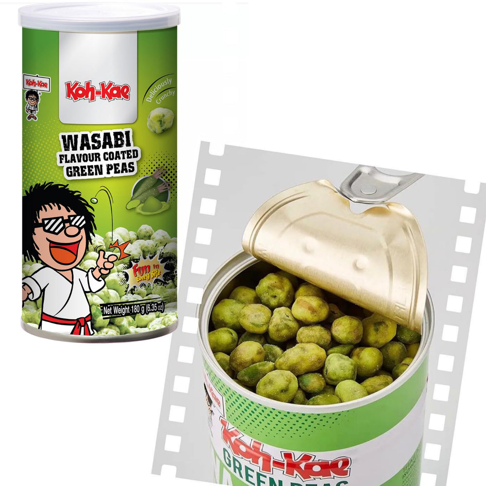 KOH-KAE - Zelený hrášek s wasabi - (1 x 180g)