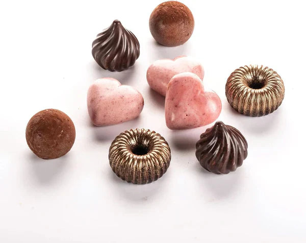 Silikomart 199384, Flame Chocolate 3D Form