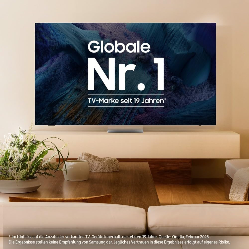 Televizor Samsung The Frame LS03F 4K QLED UHD de 43 de inci (108 cm), design modern al ramei, procesor NQ4 AI Gen2, mod artistic, calitate artistică a imaginii, cablu One Connect, televizor inteligent Samsung Vision AI