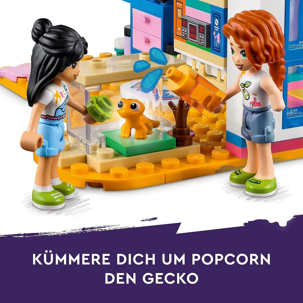 LEGO 41739 Friends Camera lui Liann, mini jucărie cu tematică artistică, cadou mic de colecție cu mini păpuși Liann, Autumn și Pet din seria 2023 Seturi de constructie Besuche den LEGO-Store