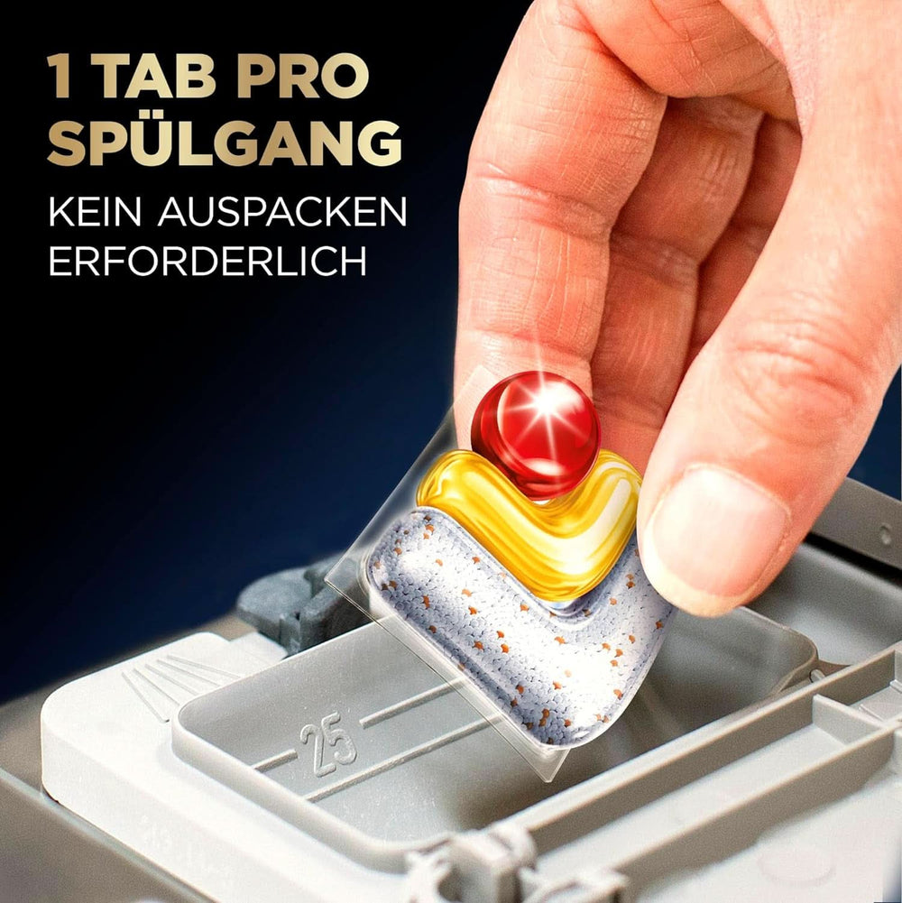 Finish Ultimate plus Infinity Shine Citrusové tablety do myčky nádobí - Tablety do myčky, intenzivní čištění - 105 kapslí, citron Naty Shop