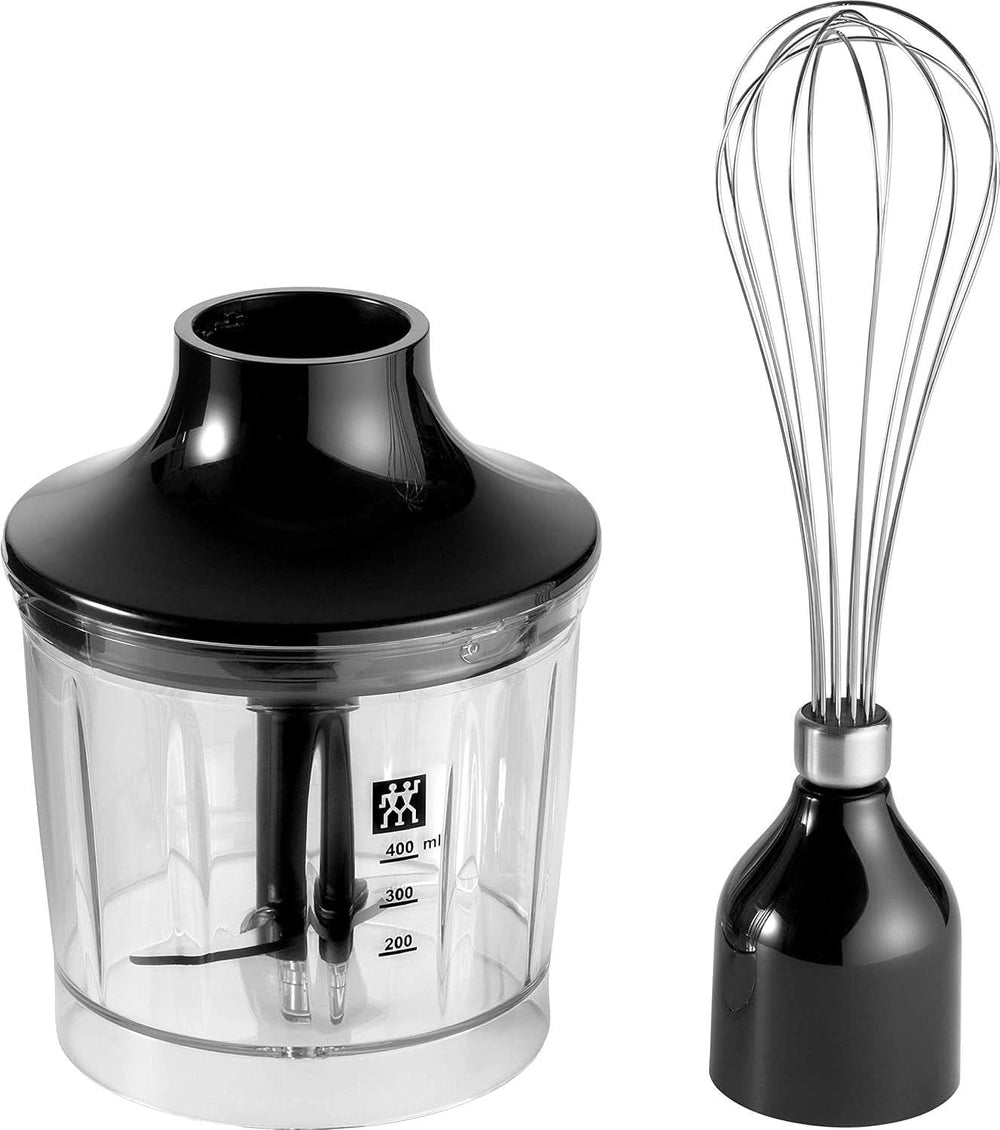 ZWILLING Zubehör-Set Für Standmixer, 2-Teilig: Zerkleinerer-Aufsatz U. Schneebesen-Aufsatz, Edelstahl/Schwarz Kuchyňské roboty a mixéry Naty Shop