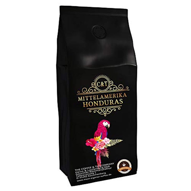 Kaffeespezialität Aus Mittelamerika Honduras Kaffee - Eine Spezialität der Karibik (200 Gramm, Ganze Bohne) - Länderkaffee - Spitzenkaffee - Säurearm - Schonend Und Frisch Geröstet