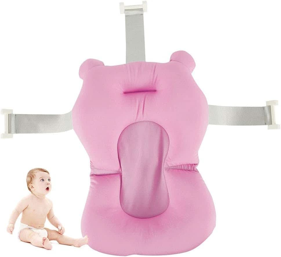 Dětský polštářek do koupele Protiskluzový měkký rychleschnoucí Nastavitelný obchod pro matku a dítě