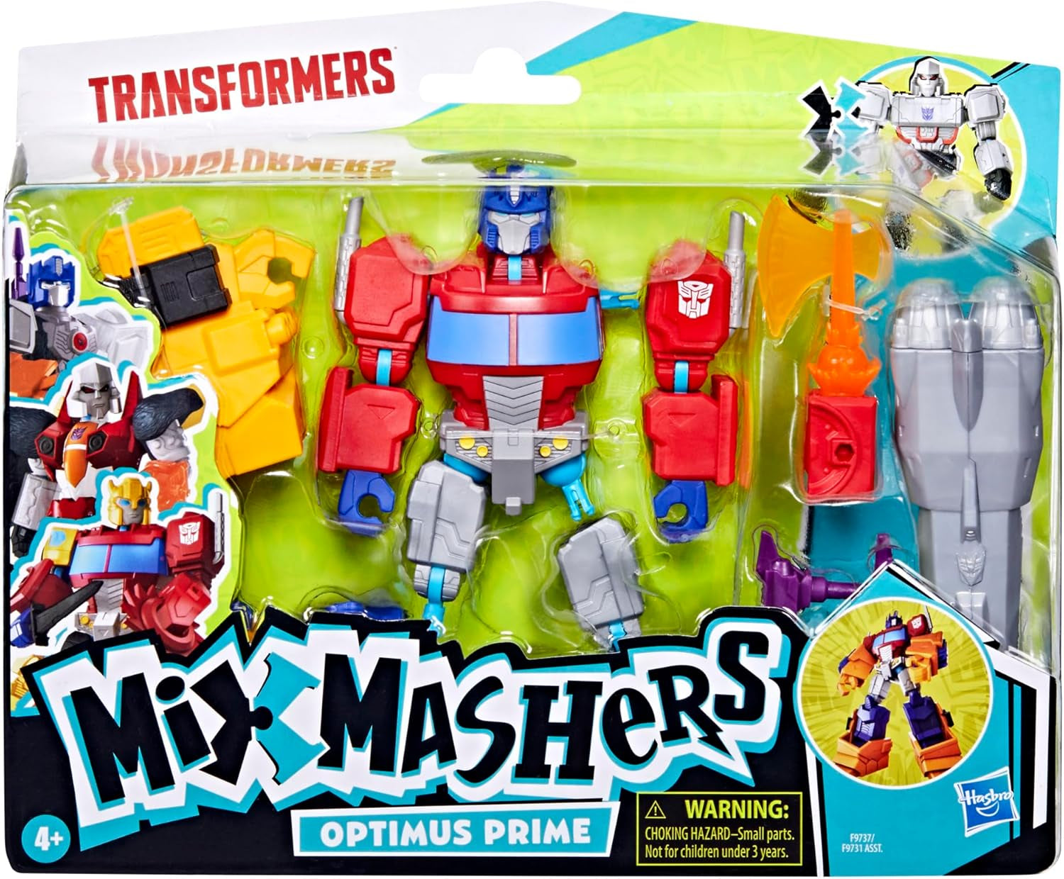 Transformers Mixmashers Optimus Prime Přizpůsobitelné Deluxe akční figurky a příslušenství Akční figurky Naty Shop