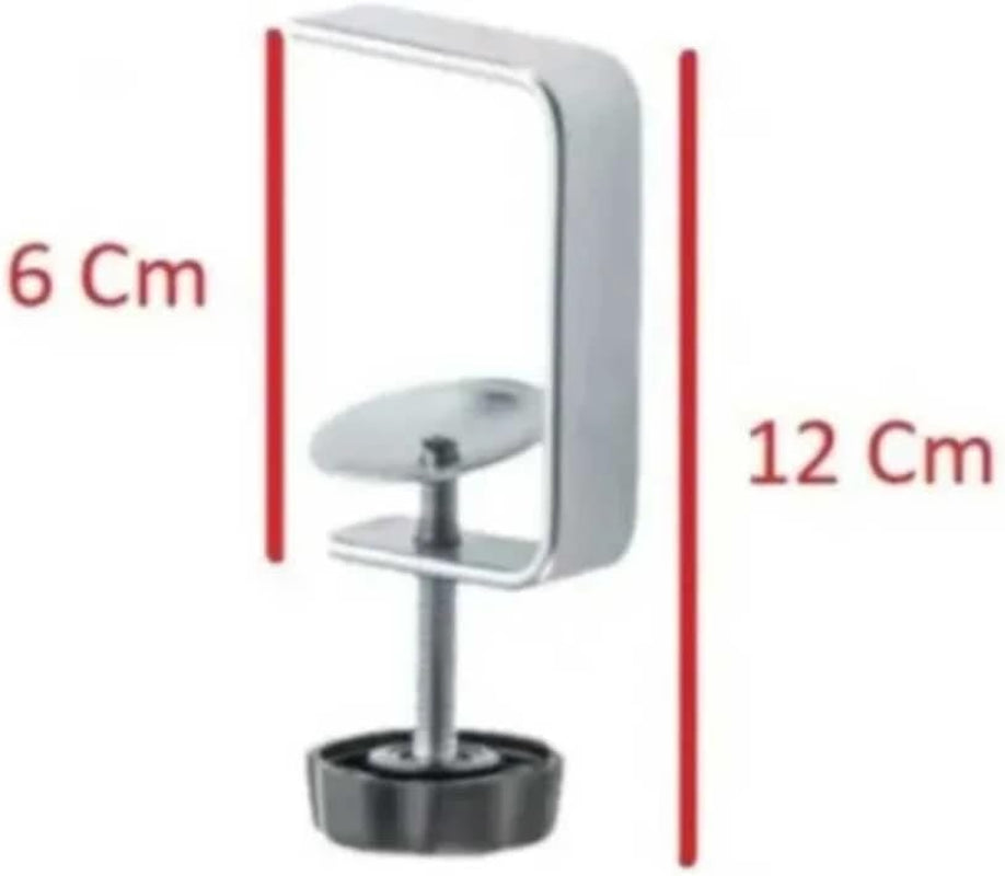 DKN Stroj na těsto na pizzu s ruční klikou, 48,8 cm, Stroj na nudle, Teigfolie s Anti-Haft Rolls a Dicken Control – Konstrukce z masivního Stahl und Aluminium