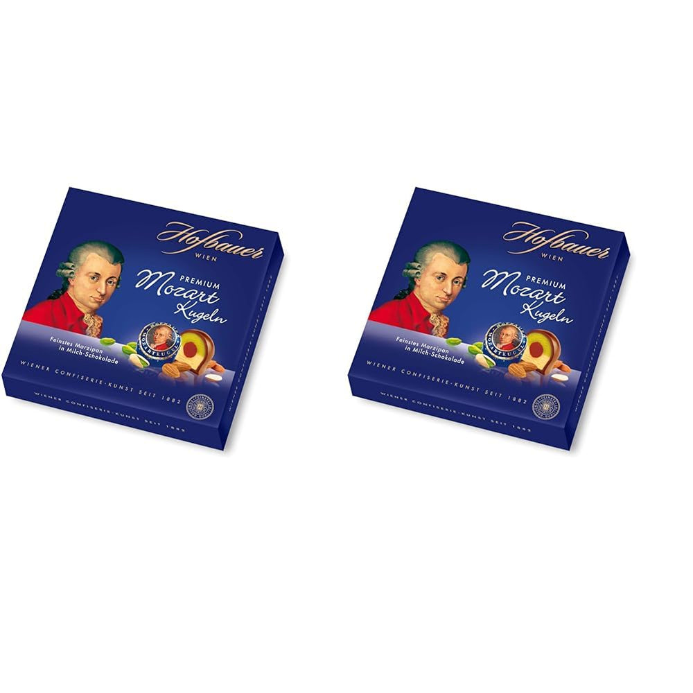 Hofbauer Vienna, Mozartkugeln 200 g, mléčná čokoláda