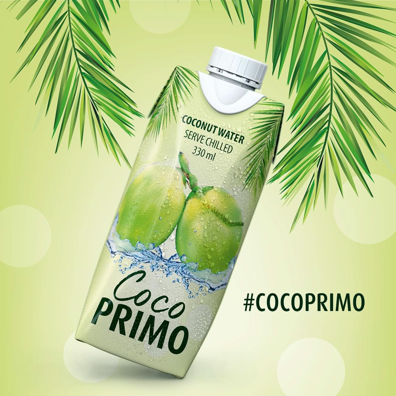 Kokosová voda, čistá, sportovní nápoj, žízeň, 12 x 330 ml nealkoholické nápoje Naty Shop