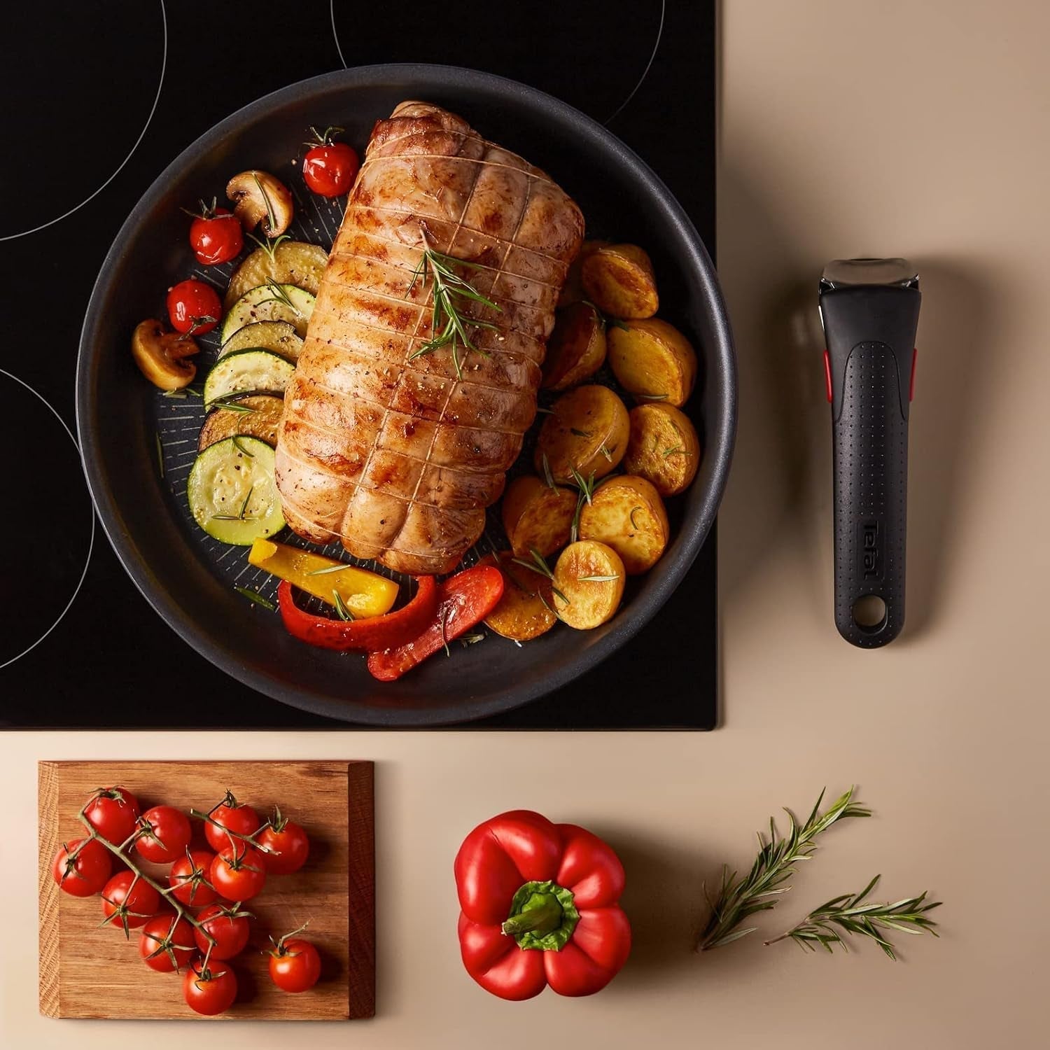 Pánev Tefal Ingenio Eco Resist, 20 cm, indukce, snadné čištění, nepřilnavý povrch Hrnce a pánve Naty Shop