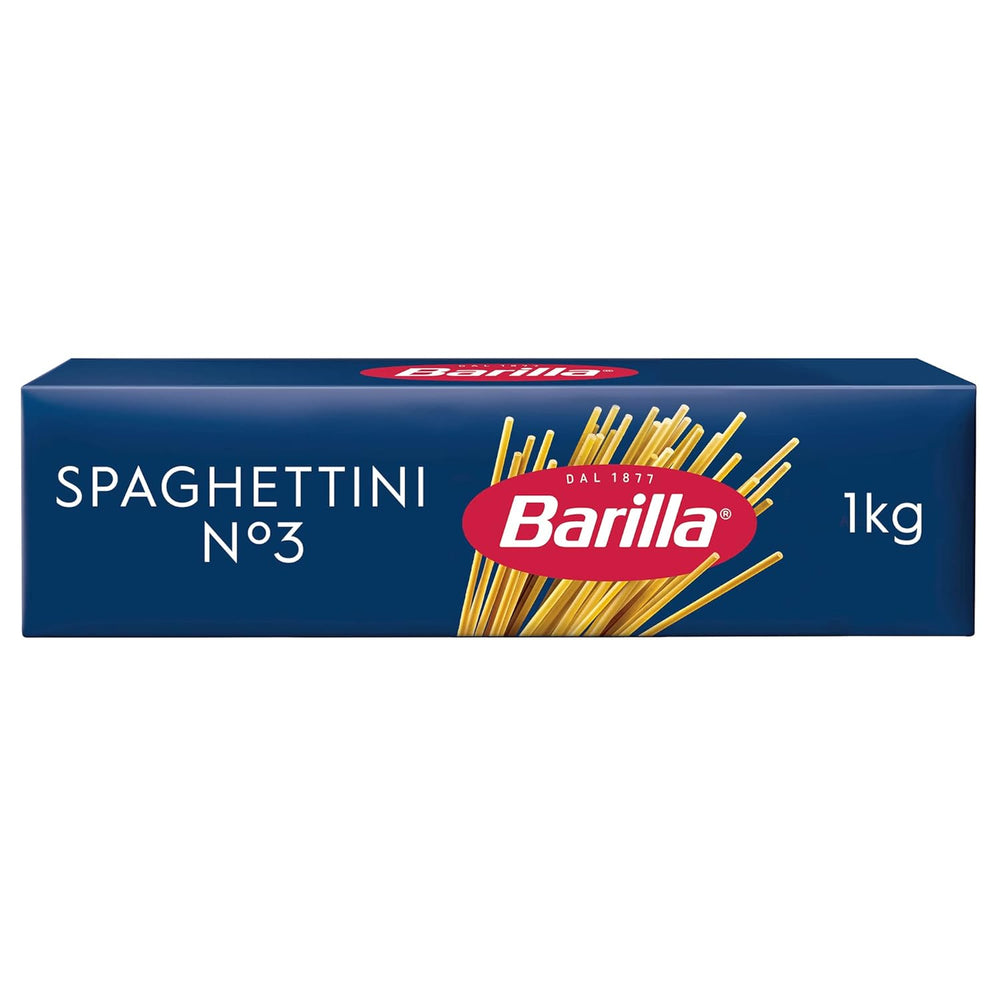 Barilla Pasta Klassische Spaghetti n.5 aus vysoce kvalitní Hartweizen immer al dente, (1 x 500 g), geschmacklos