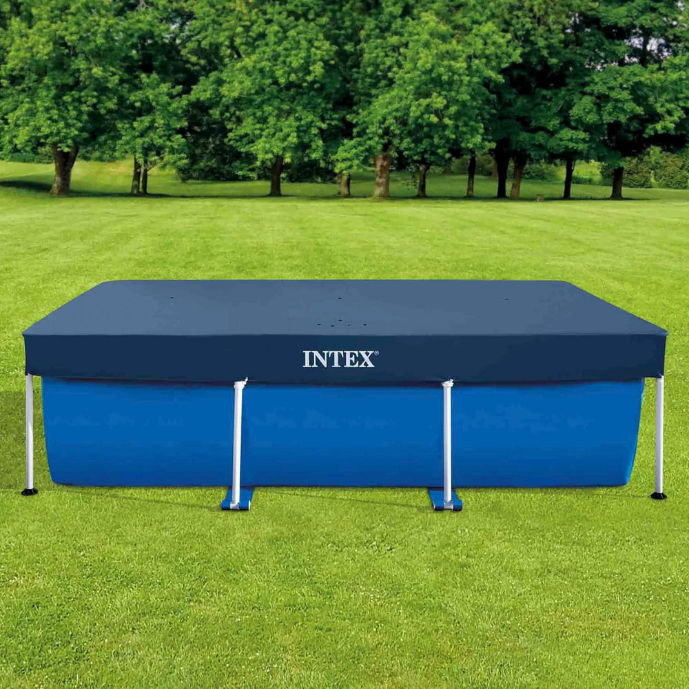 Intex 28038 - Plachta pro obdélníkové nadzemní bazény, PVC, modrá, 300x200 cm