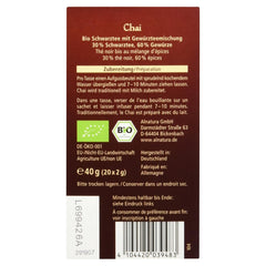 Ceai Chai organic, 20 pliculețe, 40 g