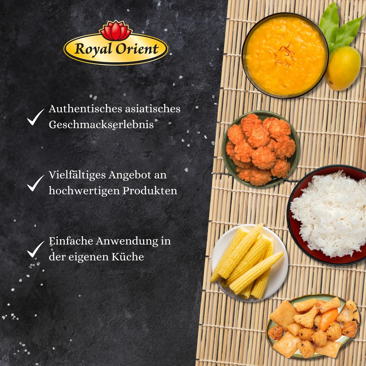 Royal Orient – ​​rýže na sushi – (1 x 1 kg)