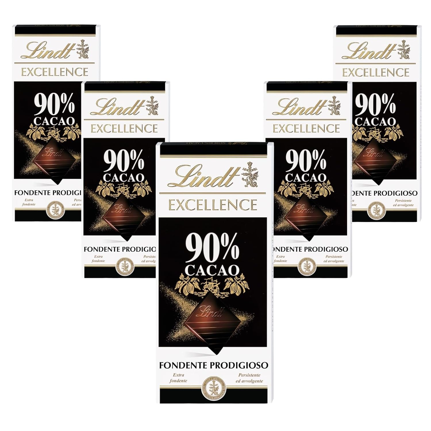 Lindt Excellence 78% kakaová tyčinka - Veganská tyčinka Intensity Cocoa 100g Ideální dárek