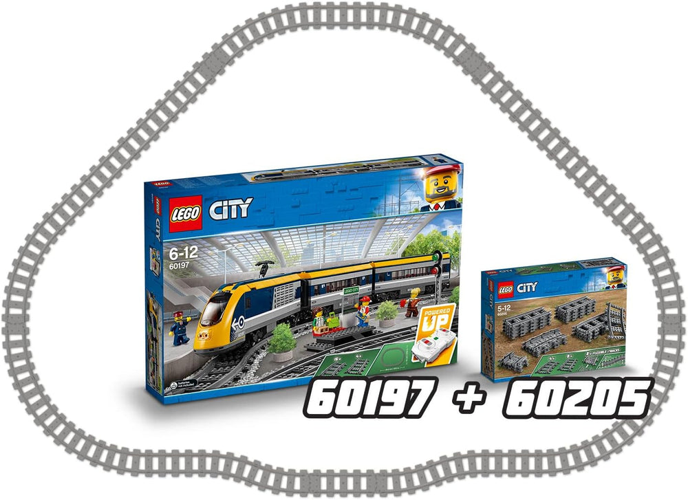 LEGO 60205 City Tracks 20dílná rozšiřující sada pro děti Sada hraček pro chlapce a dívky Stavebnice Besuche den LEGO-Store