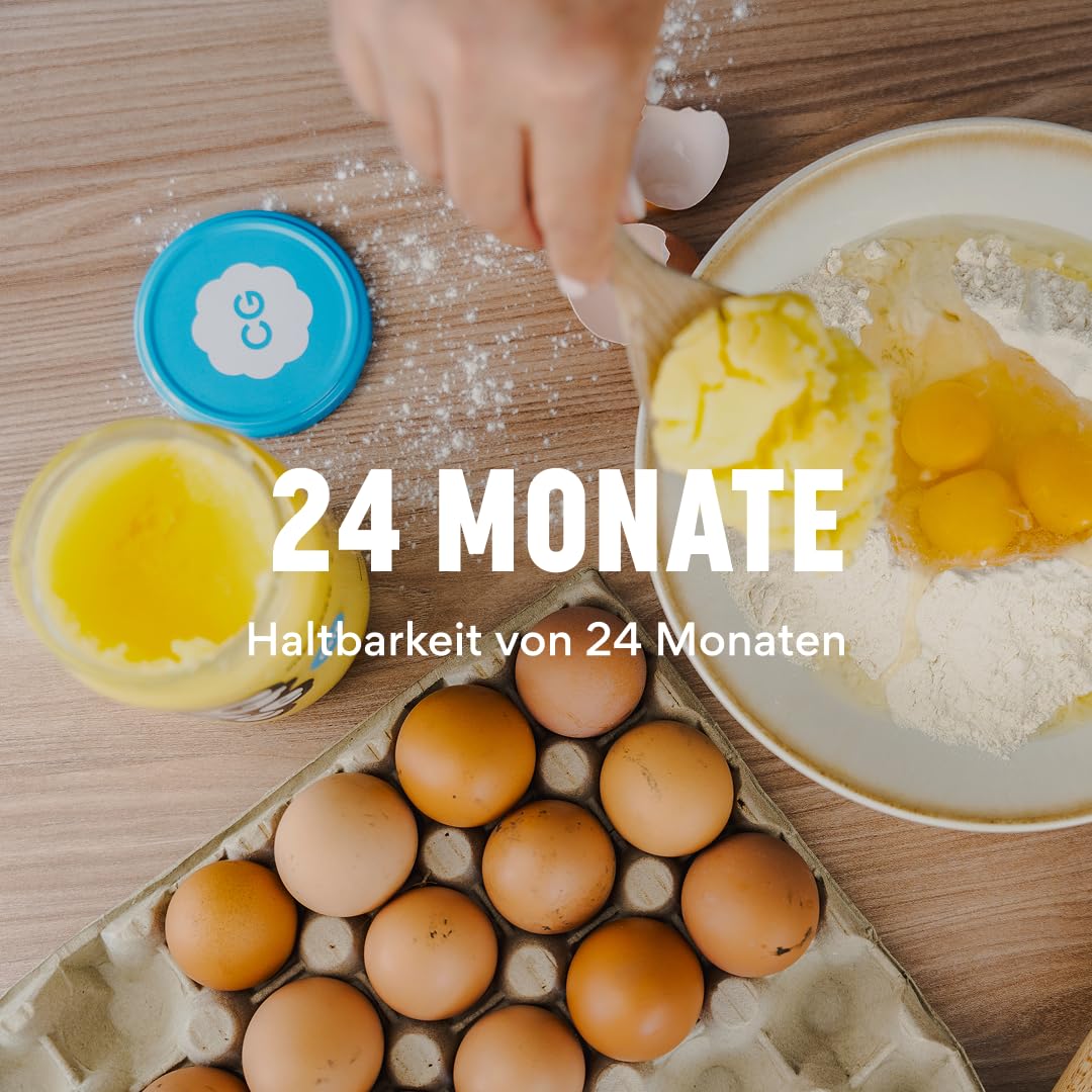 Ghí máslo BIO 600 g - Ideální na smažení a pečení Bez laktózy