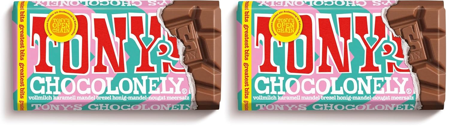 Tony's Chocolonely - plnotučné mléko "Greatest Bits" 90g