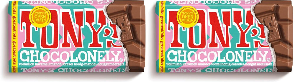 Tony's Chocolonely - plnotučné mléko "Greatest Bits" 90g