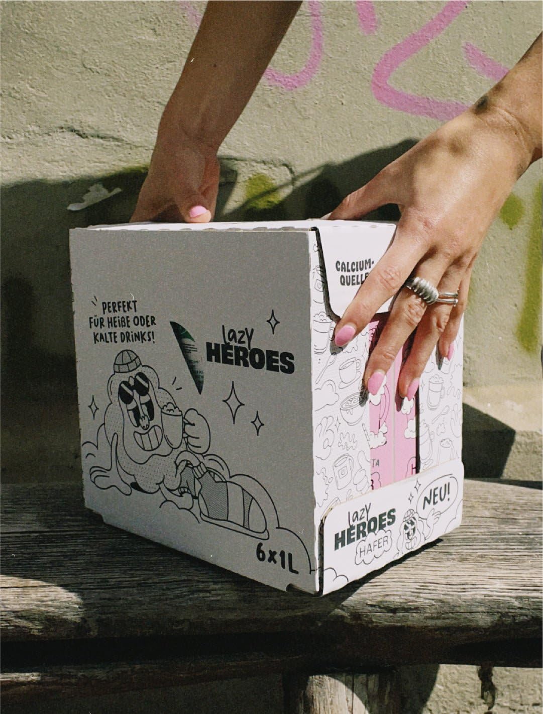 Lazy Heroes Hafer Barista Drink - perfektní bezlepková veganská pěna