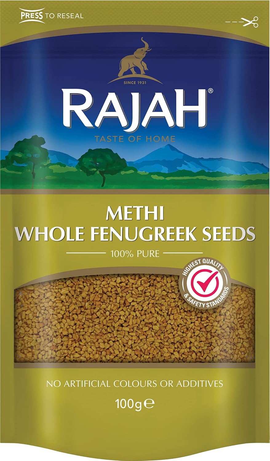 Rajah Kreuzkümmelsamen – celý Kreuzkümmelsamen zum Würzen und Kochen – 1 x 85 g