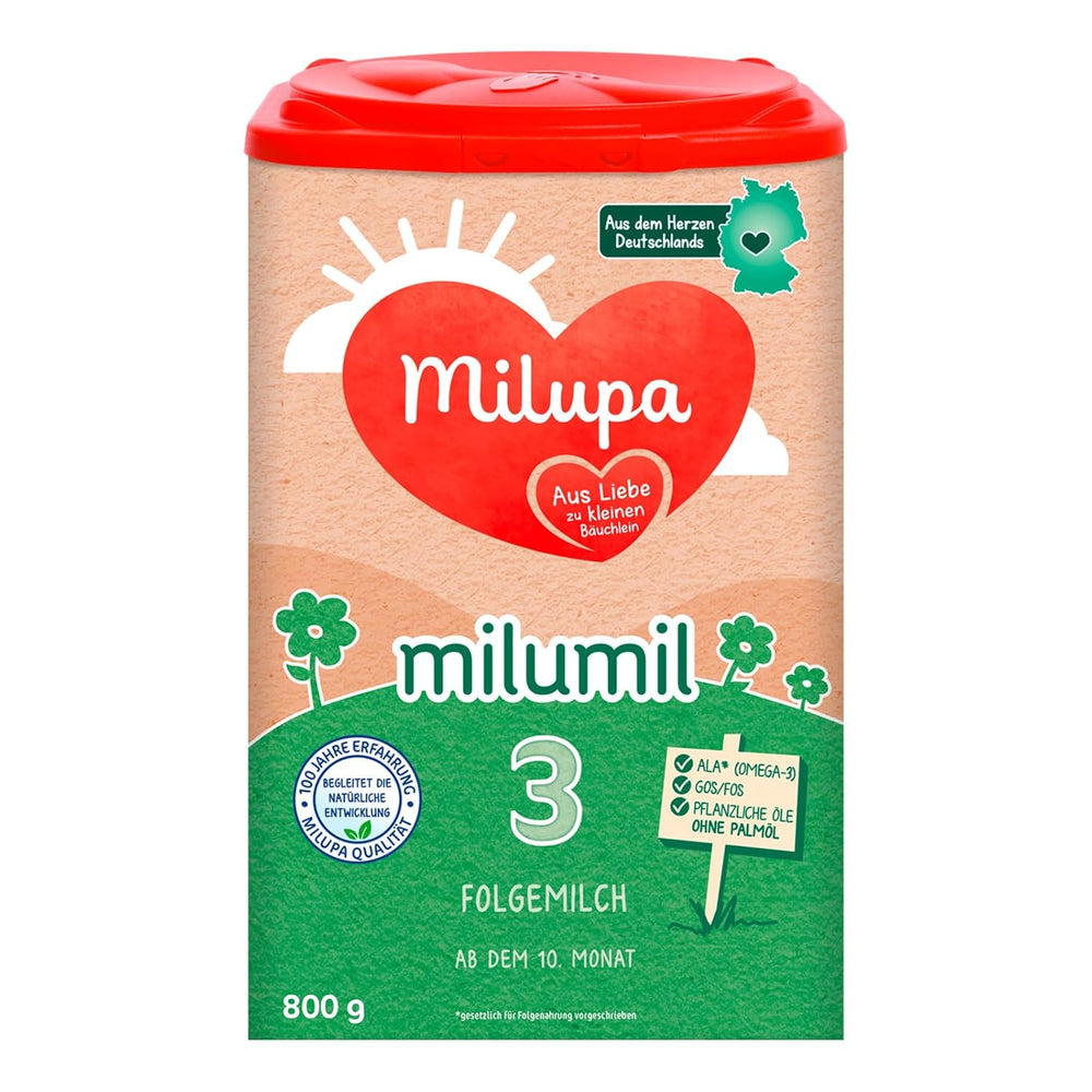 Milupa Milumil Pre, Sušené mléko pro kojence - S důležitými živinami a bez palmového oleje - 800 g Naty Shop 800 g Milumil 3