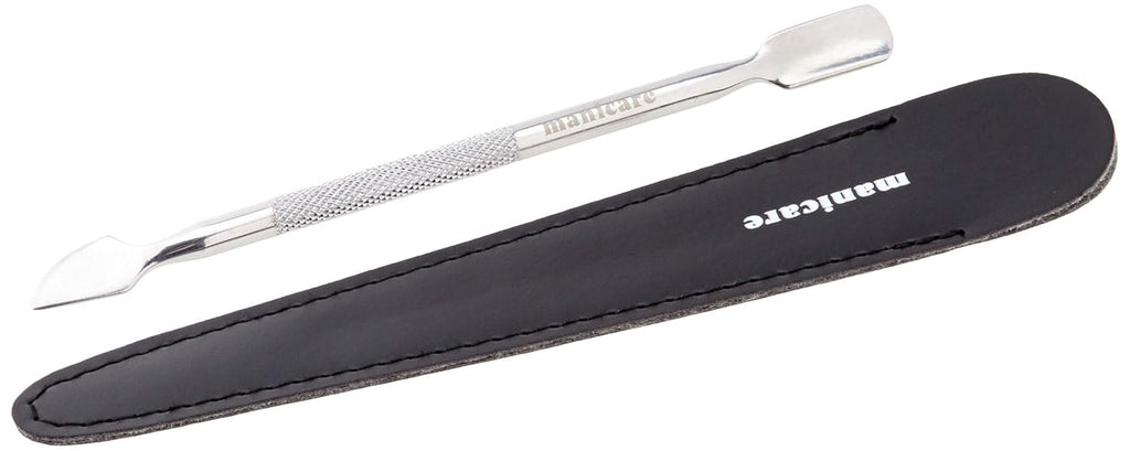 Împingător de cuticule și curățător de unghii, instrument profesional pentru manichiură/pedichiură, cu capete duble, oțel inoxidabil, perfect pentru cuticulele crescute excesiv, curăță sub/în jurul unghiei, îndepărtează oja