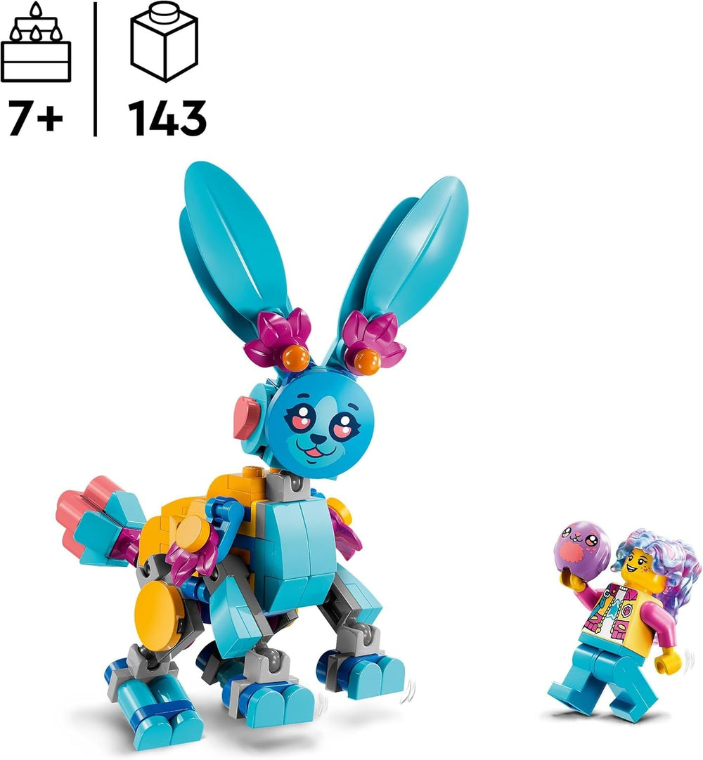 LEGO Dreamzzz Bunchus Creative Animal Adventures Dětská hračka Bunny Fantasy Playset 20 v 1 s minifigurkou Izzie Dárek pro dívky a chlapce 7 let 71488 Stavebnice Besuche den LEGO-Store