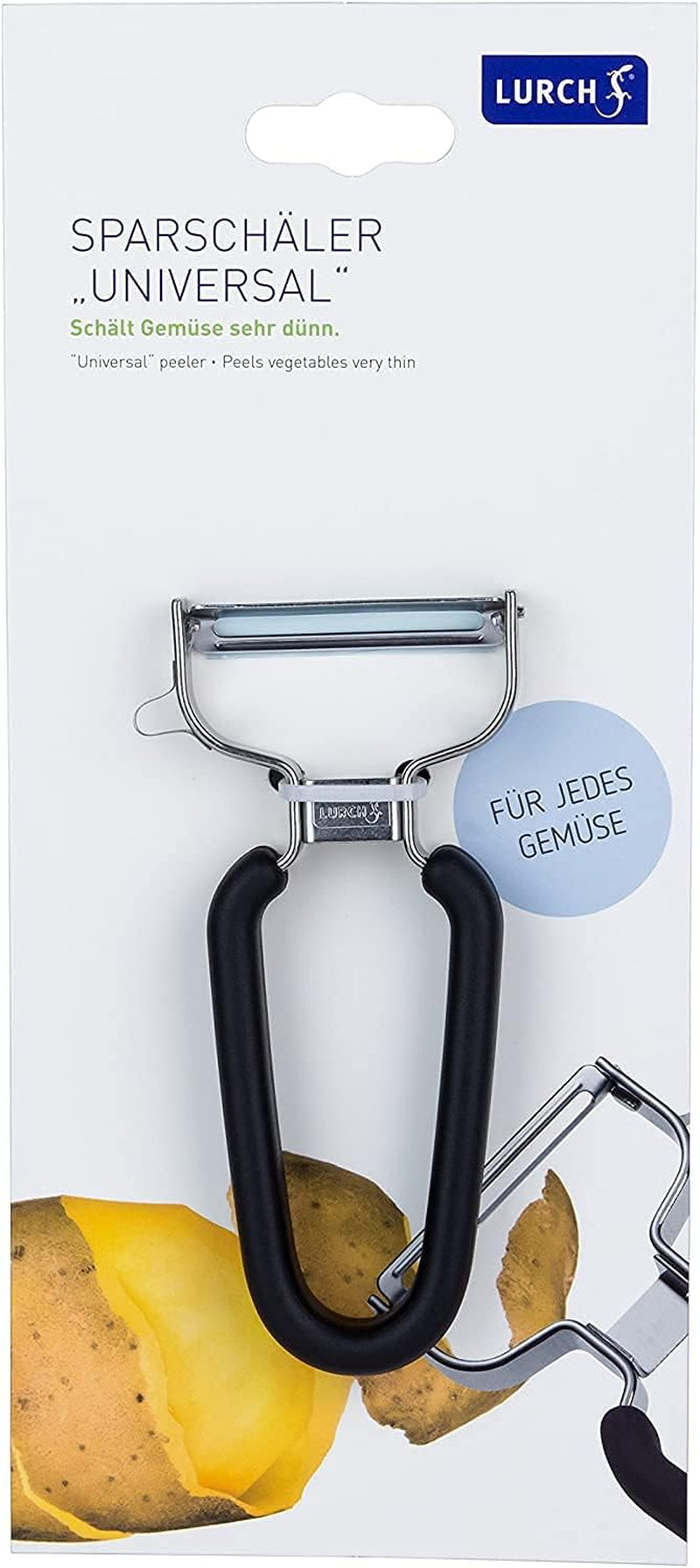 Škrabka na brambory Lurch Economy Nerezová škrabka na brambory s čepelí Škrabka na nábytek Naty Shop