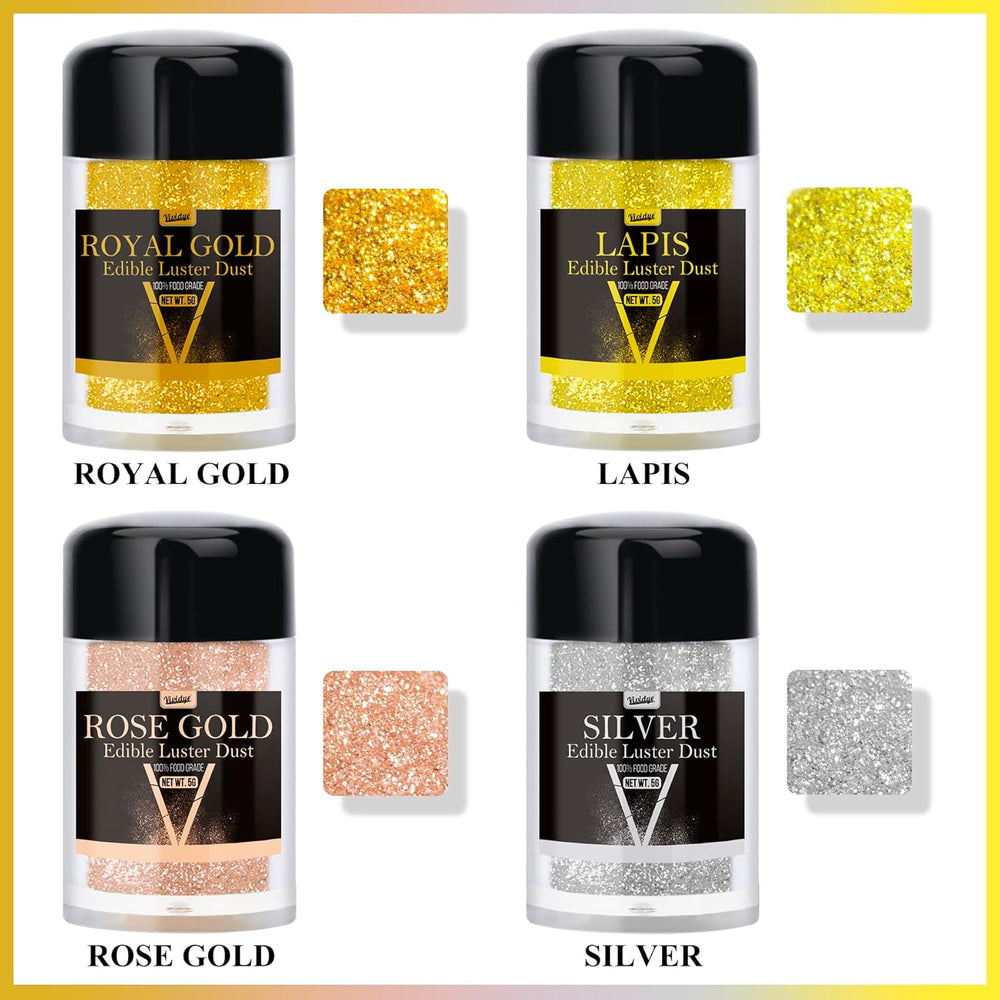 Jedlé třpytky, pudr, různé barvy, 30 gramů Naty Shop