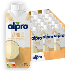 Alpro Vanilkový sójový nápoj - veganský, bez laktózy, s vitamíny
