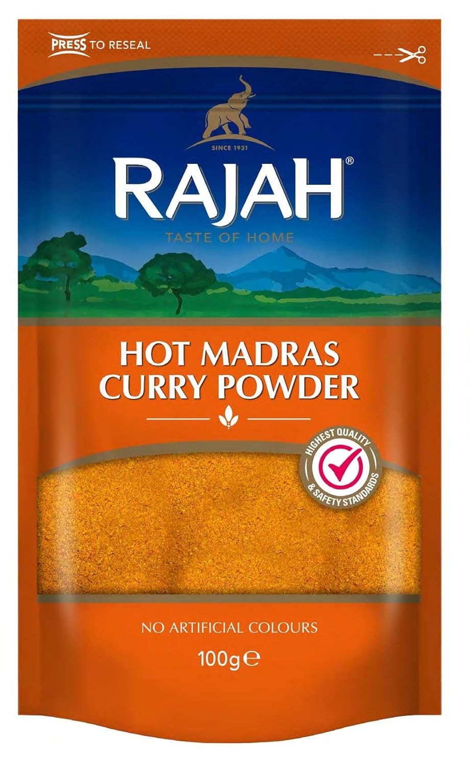 Rajah Kreuzkümmelsamen – celý Kreuzkümmelsamen zum Würzen und Kochen – 1 x 85 g