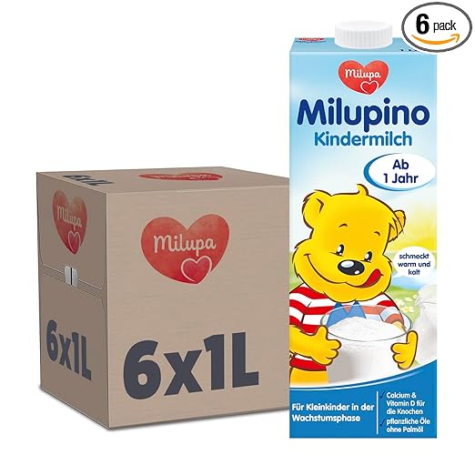Milupino kojenecké mléko připravené k pití (6X1L), od 1 roku, pro malé děti v růstové fázi Naty Shop