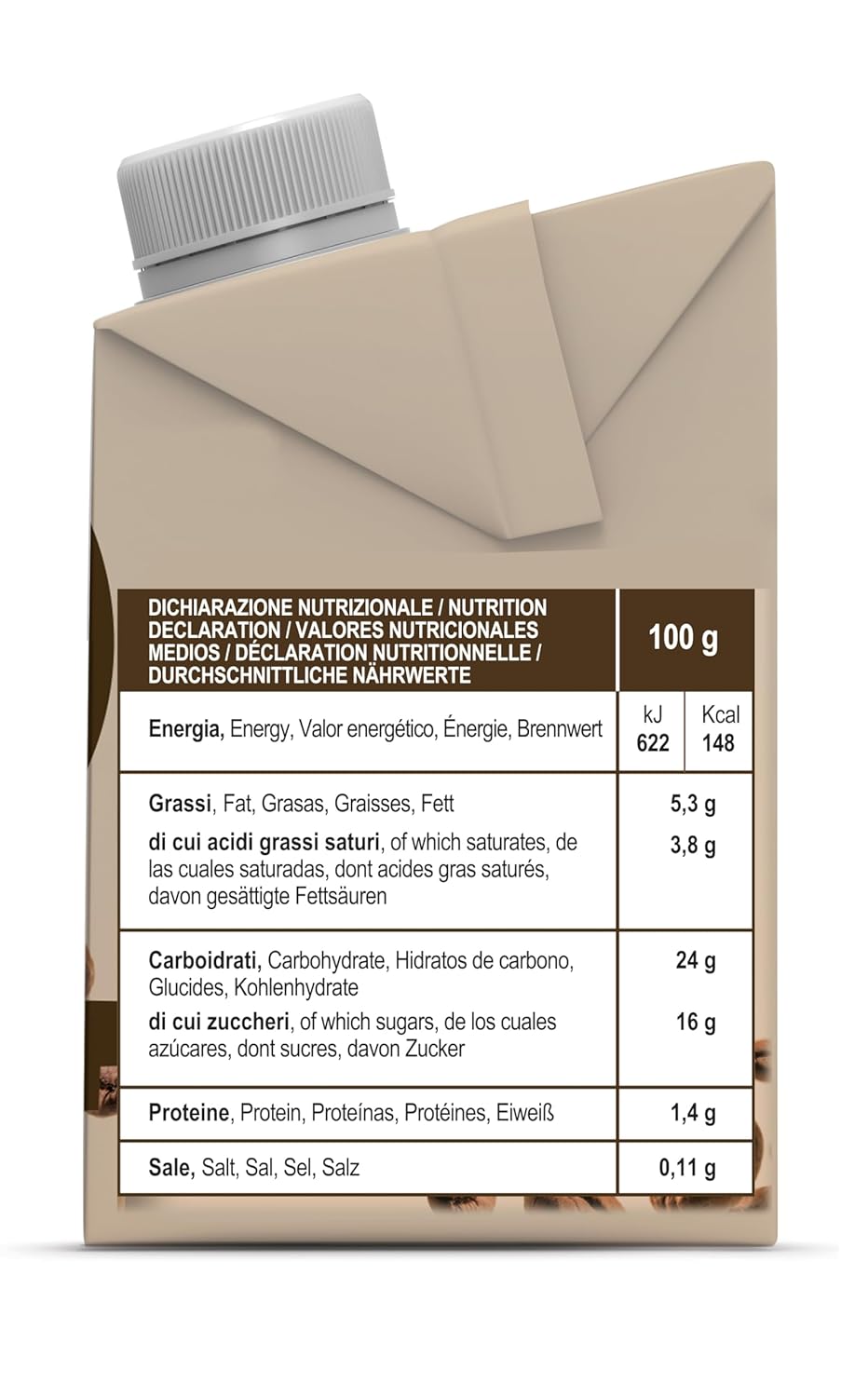 Gimoka Cream Caffè Latte Bez laktózy Bez lepku Bez konzervantů